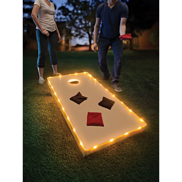 Brightz Ltd Brightz Toss Brightz Gold LED Cornhole Light Kit ABS Plastics 1 pk A5441 - main